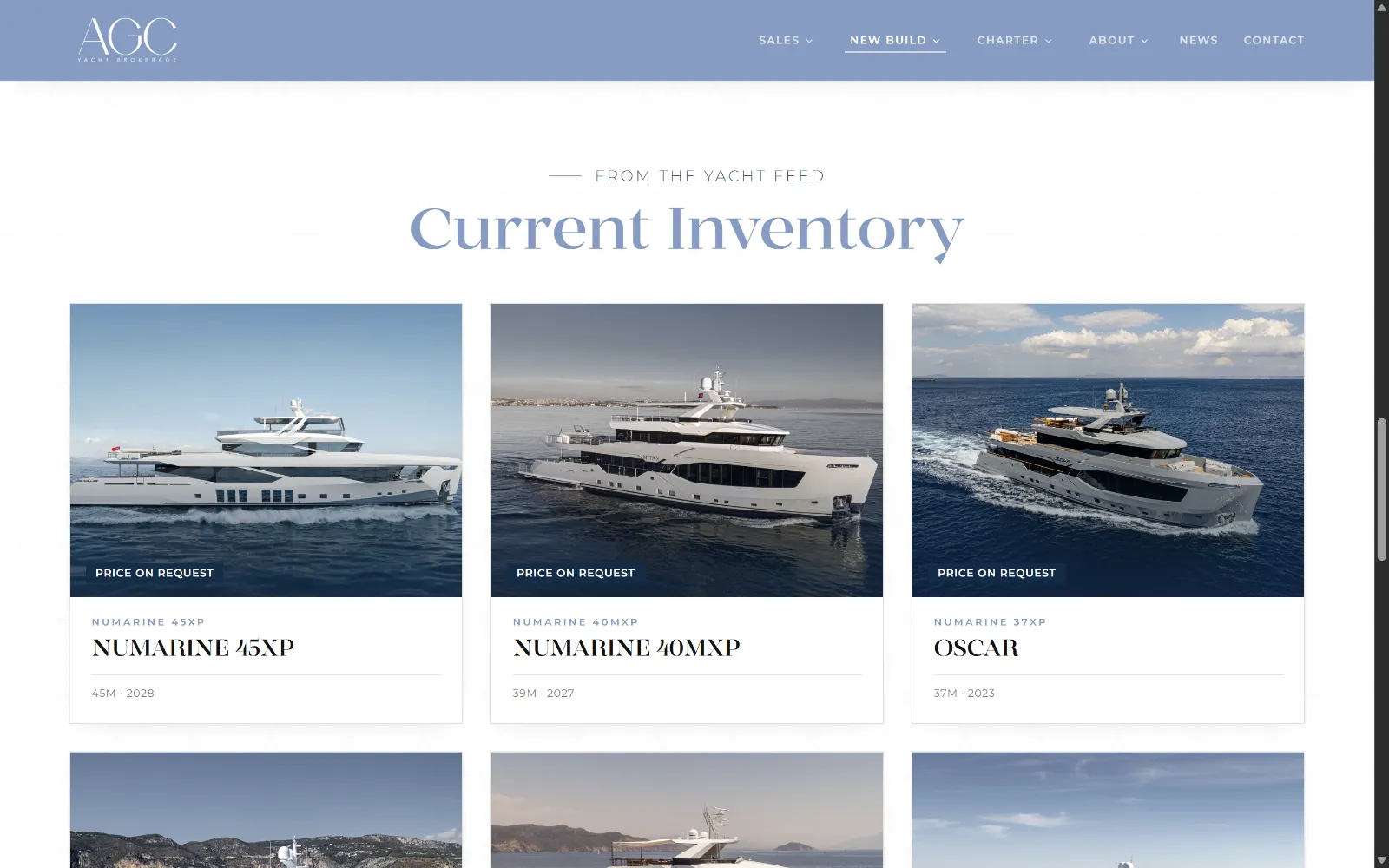 Gabriele Puia - Alex G. Clarke website - New build inventory